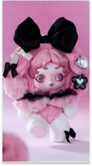 Skullpanda SKULLPANDA × MY MELODY Vinyl Plush Pendant